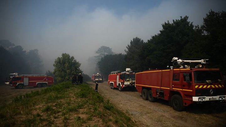 Gigantescos incendios forestales consumen 20.000 hectáreas en Francia