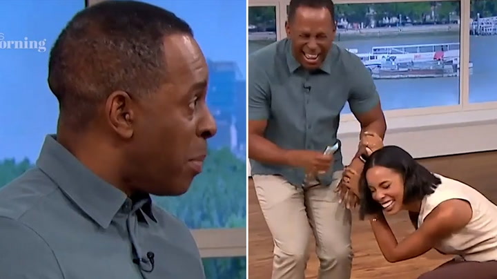 This Morning's Andi Peters tells Rochelle Hulmes 'he didn't know' about The Saturdays