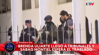 Atentado a Cristina Kirchner: trasladan a Fernando Andrés Sabag Montiel y a Brenda Uliarte para declarar en Tribunales