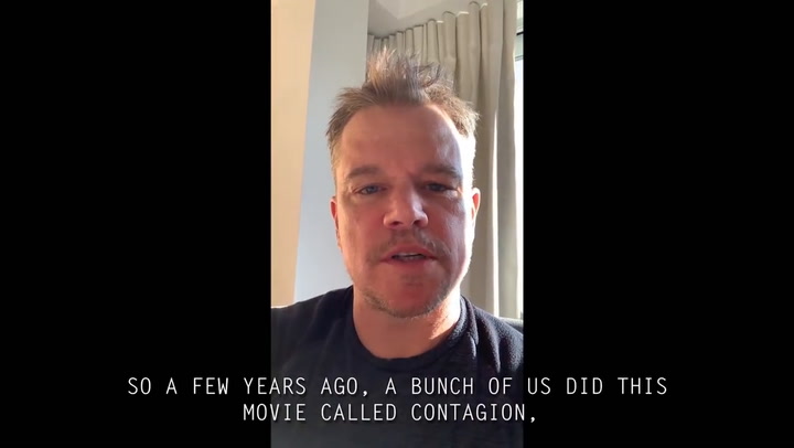 Matt Damon dice que escuchen a los expertos en COVID-19 | Para el control del contagio