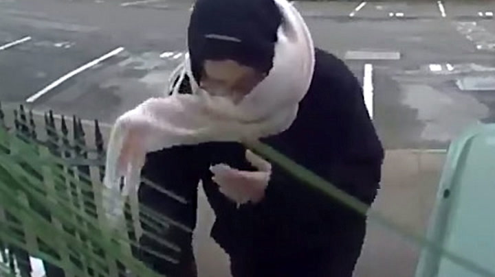 Thief caught on camera stealing partially-deaf child's Christmas presents