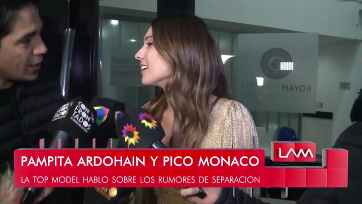 Pampita enfrentó los rumores de crisis con Pico Mónaco Fuente: YouTube