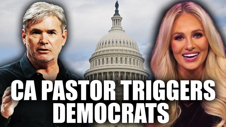CA Pastor Jack Hibbs TRIGGERS Capitol Hill Democrats with Powerful Prayer l Tomi Lahren is Fearless