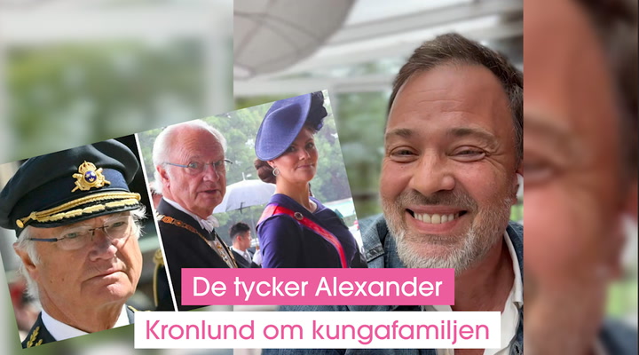 Alexander Kronlunds okända relation till kungafamiljen
