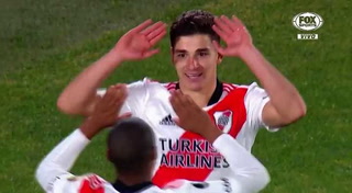 Julián Álvarez liquidó el encuentro con su quinto gol personal