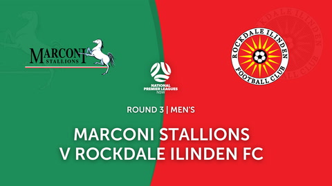 Round 3 - NPL NSW Marconi Stallions FC v Rockdale Ilinden FC