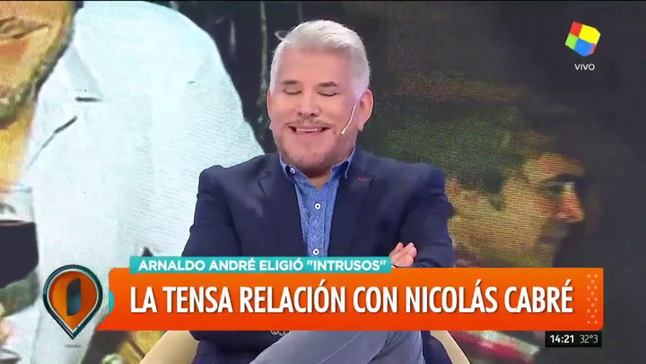 Arnaldo André contó los detalles de su pelea con Nicolás Cabré - Fuente: América TV