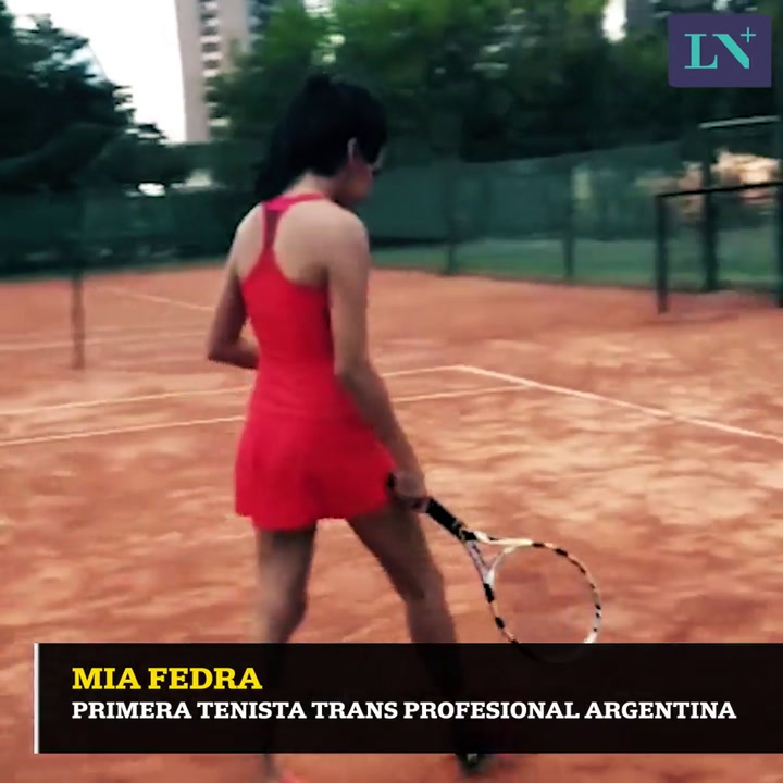 Mia Fedra, la primera tenista trans profesional argentina