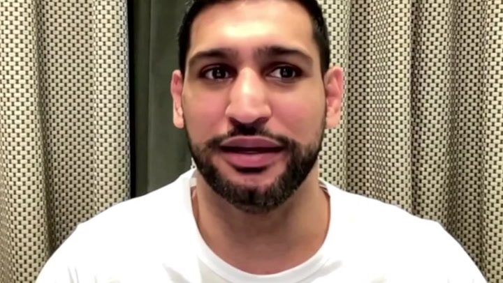 Boxer Amir Khan says he won’t ‘enter gyms for a while’ after retirement announcement