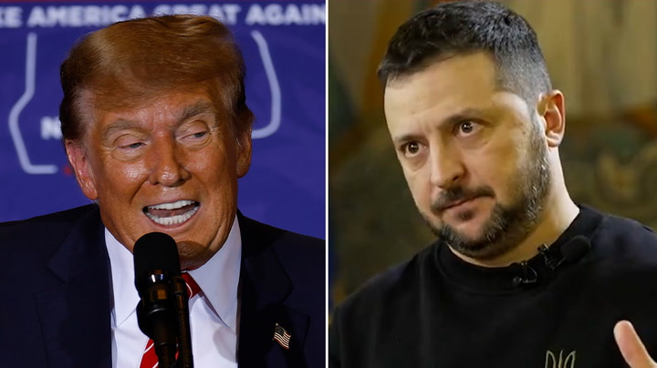 240120-zelensky Sends Message To Donald Trump After Claim He Could Stop War 'Within 24 Hours'-