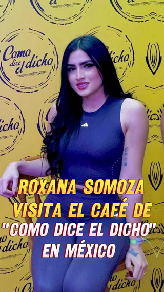 Roxana Somoza visita el café de ‘Como dice el dicho’ en México