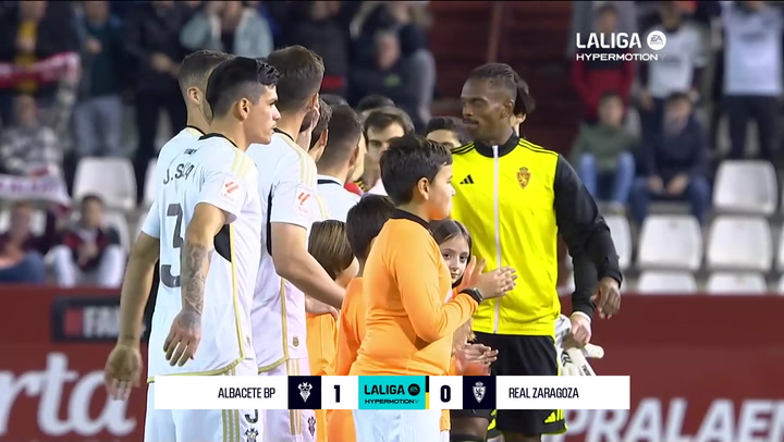 Albacete 1-0 Zaragoza: resumen y goles | LaLiga Hypermotion (J17)
