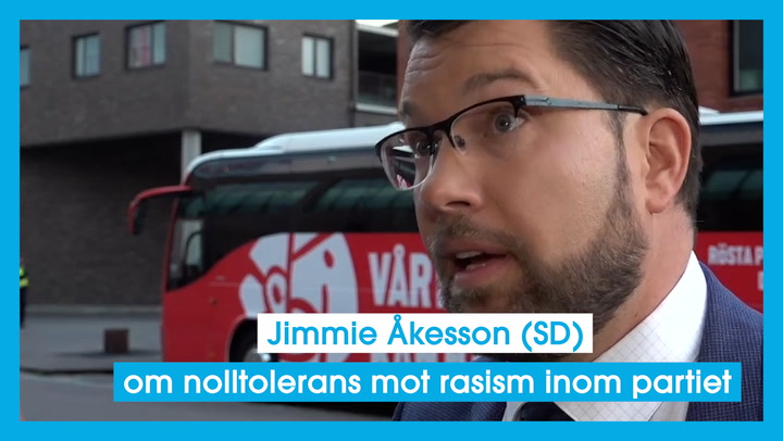 Jimmie Åkesson (SD) om nolltolerans mot rasism inom partiet