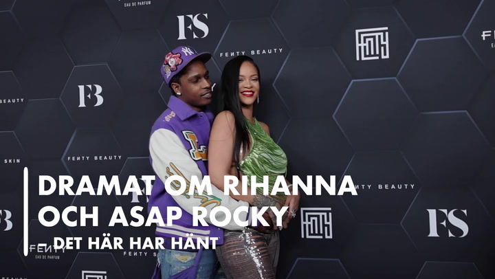 TV: Dramat kring Rihanna och ASAP Rocky - det här har hänt