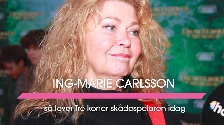 Så lever Tre Kronor skådespelaren Ing-Marie Carlsson idag
