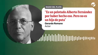 Gerardo Romano lanzó una dura crítica a Alberto Fernández