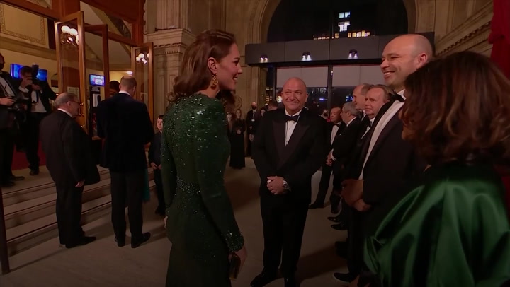 William and Kate attend Royal Variety Performance in London