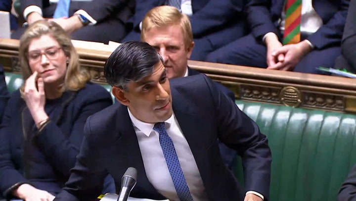 MPs laugh as Sunak asked what part of his economic legacy he is most proud of