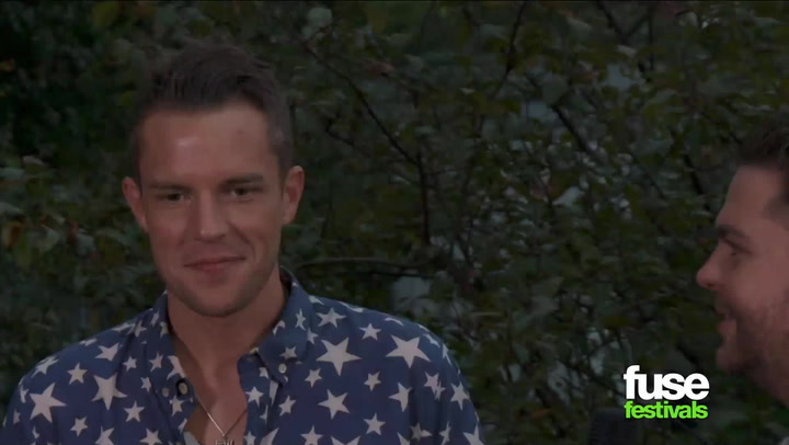Festivals: Lollapalooza 2013: Brandon Flowers is Proud The Killers Are "Accused of Being Over the Top"