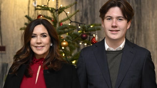 Kronprinsesse Mary og prins Christian tog forskud på julens glæder
