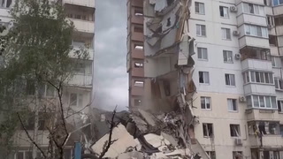 Russian apartment block collapses in Belgorod explosion