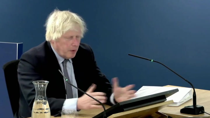 Boris Johnson pressed on claim he said Covid patients were going to ‘die soon anyway’