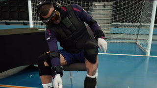 England stars wear ‘empathy suit’ to experience dementia challenges