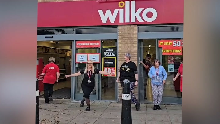 Wilko workers say goodbye to store, dancing in style of Sound of Music’s ‘So Long, Farewell’