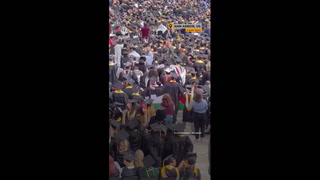 Pro-Palestine protest interrupts university graduation ceremony