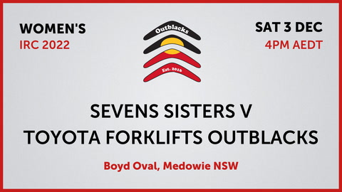 3 Dec - Outblacks RLFC Indigenous Rugby Championship - Women's Game