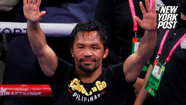 SO SWEET: Jinkee feeding husband Manny Pacquiao after bout with Ugas