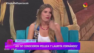 Laurita Fernández contó los detalles de su romance con Peluca