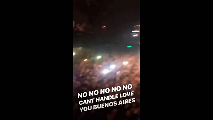 La sorpresa de Troye Sivan al ver al público argentino - Fuente: Instagram
