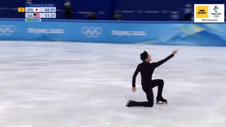 Nathan Chen breaks world record in stunning figure skating routine
