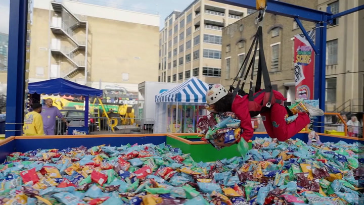 UK’s first-ever human arcade claw machine launched in London