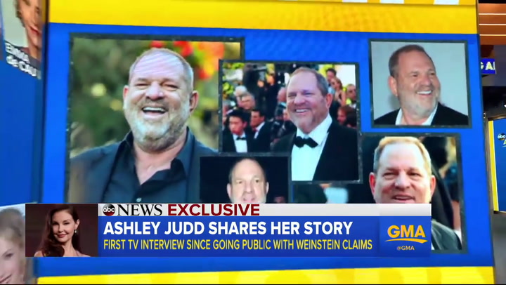 Ashley Judd habló sobre su relación con Harvey Weinstein