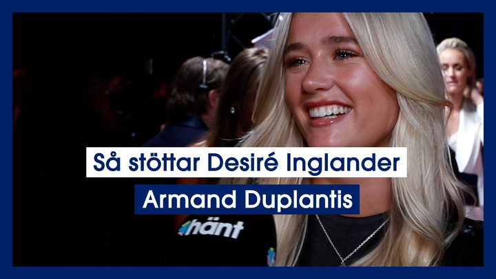 Så stöttar Desiré Inglander Armand Duplantis