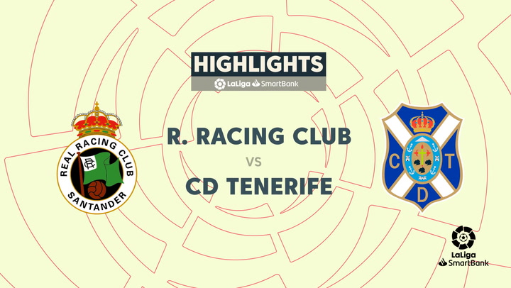 LaLiga (J25): Resumen y goles del Racing 1-1 Tenerife