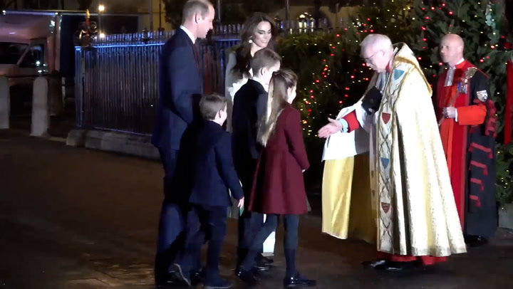 Members of the Royal Family attend Westminster Abbey Christmas Carol Service