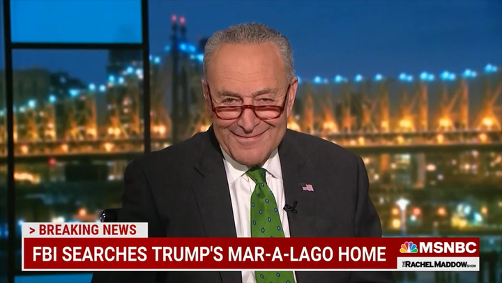 Schumer: 'Any Comments' on Trump Search 'Premature' -- 'None of Us Know the Facts'