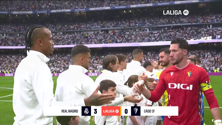 Real Madrid 3-0 Cdiz: resumen y mejores jugadas| LaLiga EA Sports (J34)