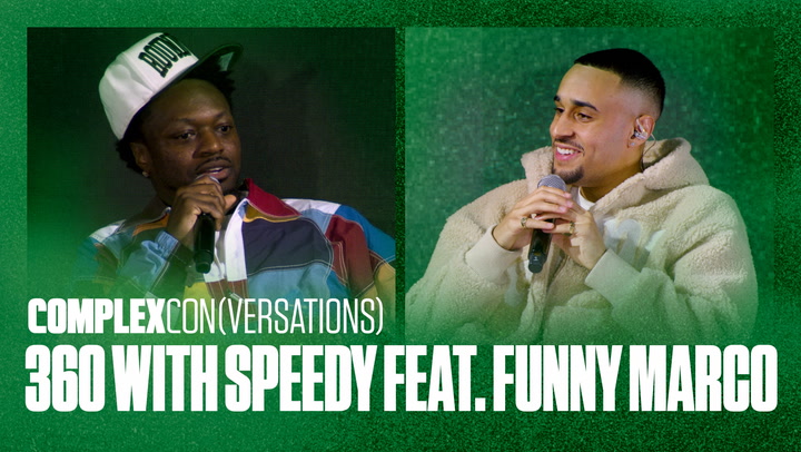 On this very special episode of "360 With Speedy," Funny Marco caught up with Speedy Morman at this year's Complexcon(versations) stage to talk about making it as a content creator, lying on resumes to get a job, and working with some of the biggest names in the industry.  Tap in!
 
360 With Speedy is a long-form conversation series with your favorite musicians, actors, and celebrities that explores their never-before-heard stories and the keys to success in an ever-changing industry.
