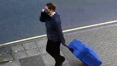 Video: Skal ha fraktet liket i koffert