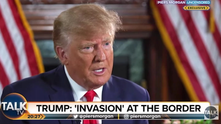 Trump says the US is ‘going to hell’ due to immigration ‘invasion’ at the border