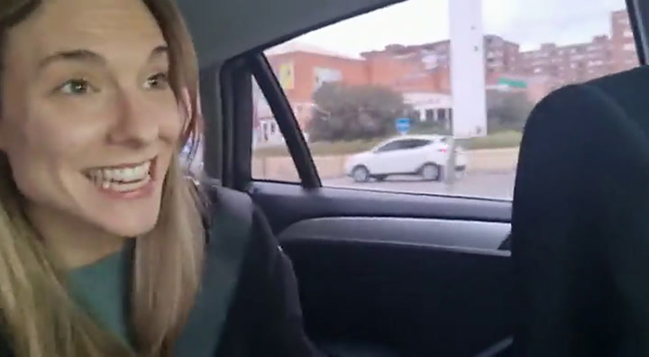 El video que compartió la locutora que está detrás de la voz del GPS de Google Maps