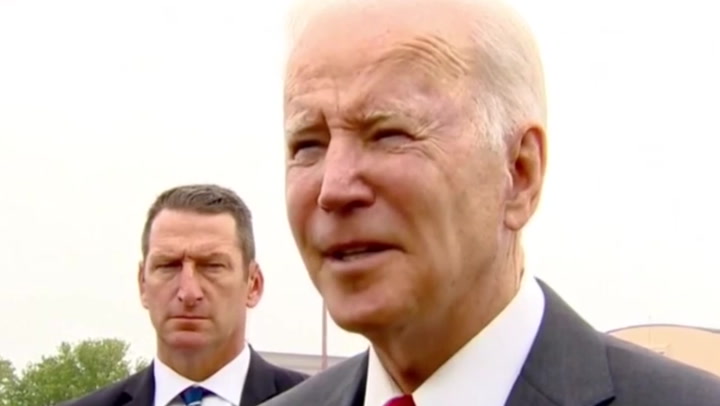 ‘Way overboard’: Biden condemns leaked Supreme Court opinion overturning Roe v Wade