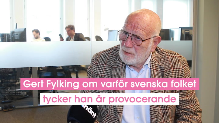 Gert Fylking om varför svenska folket tycker han är provocerande