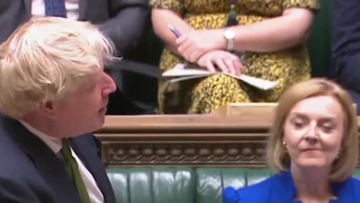 Boris Johnson gets corrected after stating Labour called vote of confidence