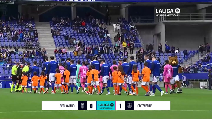 Oviedo 0-1 Tenerife: resumen y gol | LaLiga Hypermotion (J37)