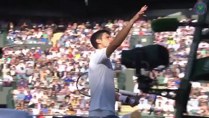 Wimbledon: así se retiró Novak Djokovic ante Tomas Berdych